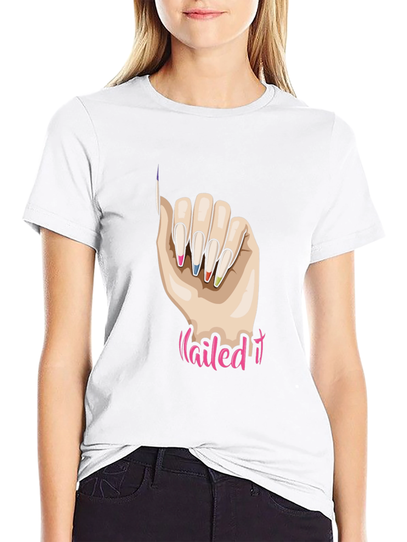 Nailed It Graphic Tee - Stylish Unisex T-Shirt