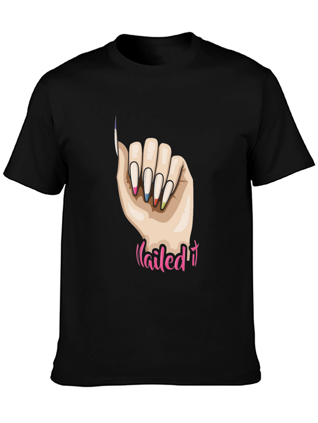 Nailed It Graphic Tee - Stylish Unisex T-Shirt