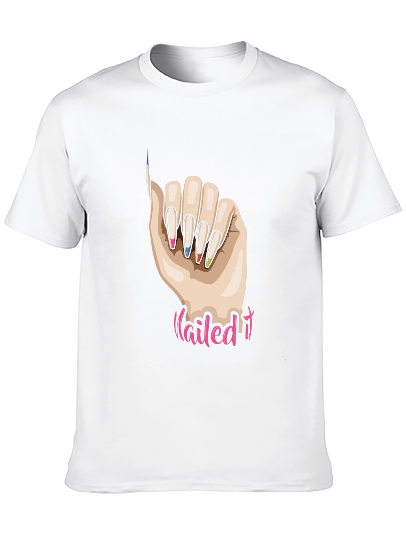 Nailed It Graphic Tee - Stylish Unisex T-Shirt