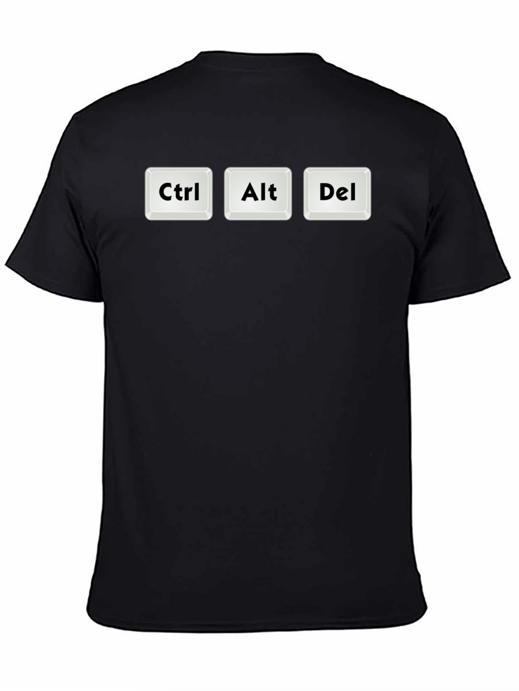 Ctrl Alt Del T-Shirt - Funny Computer Key Design