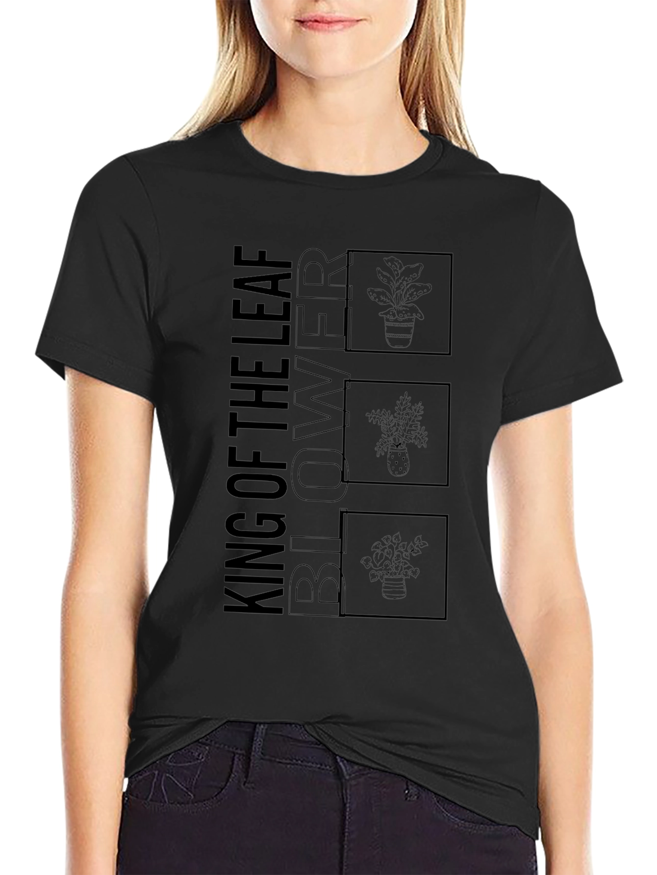 King of the Leaf Blower T-Shirt