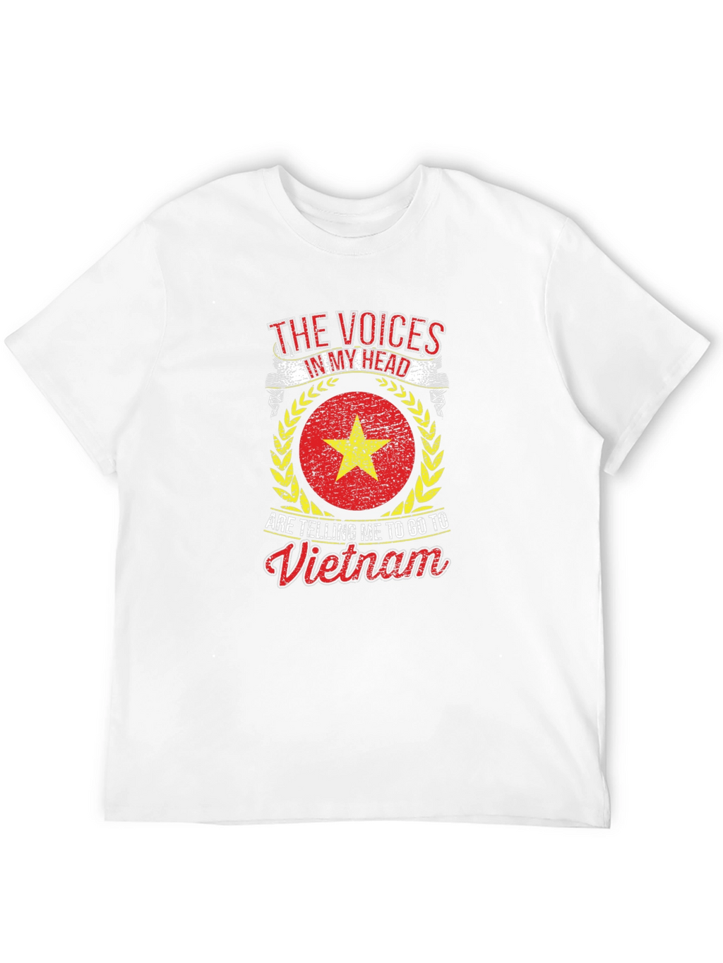 Vietnam Flag T-Shirt - Voices in My Head