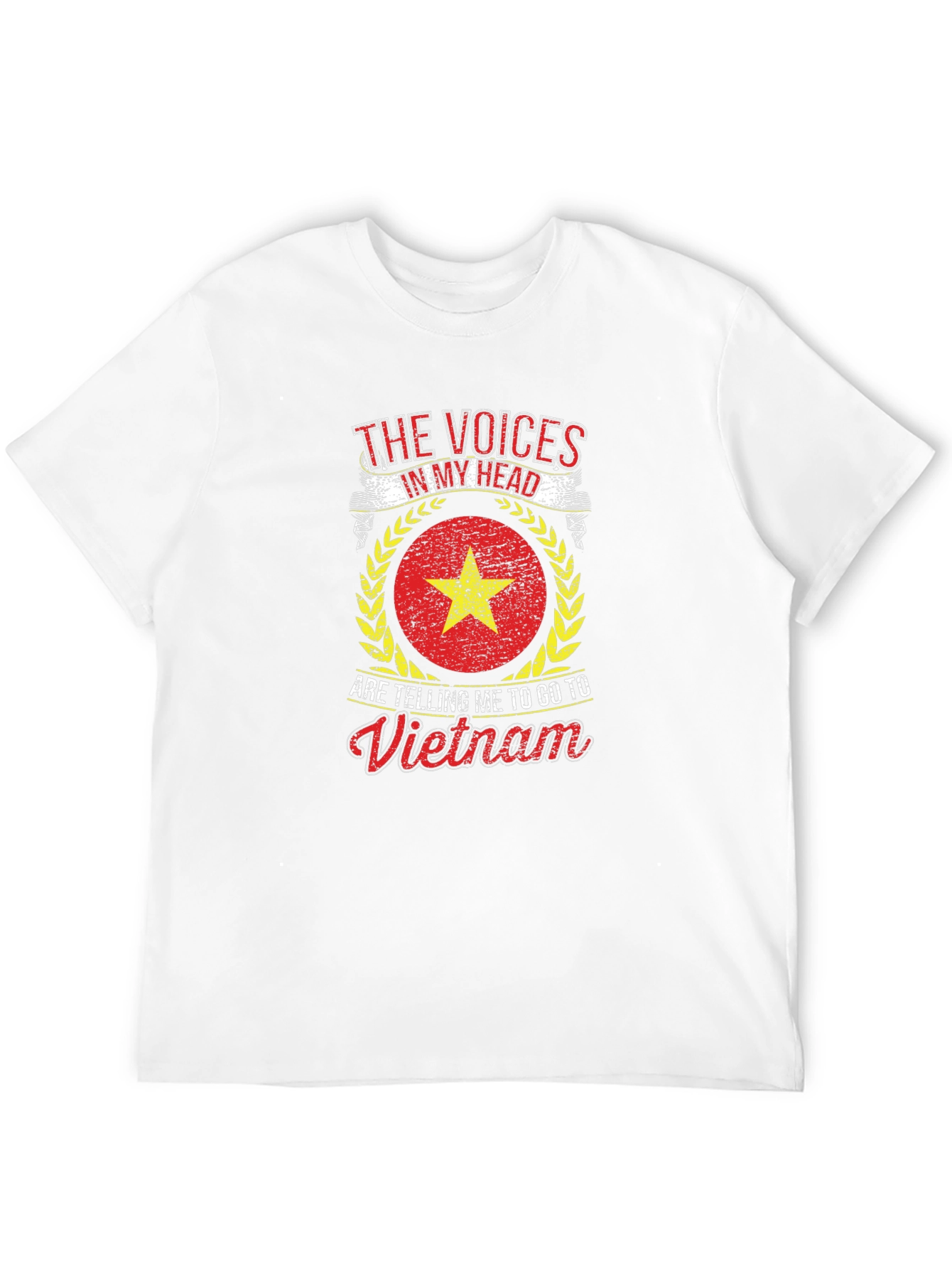 Vietnam Flag T-Shirt - Voices in My Head