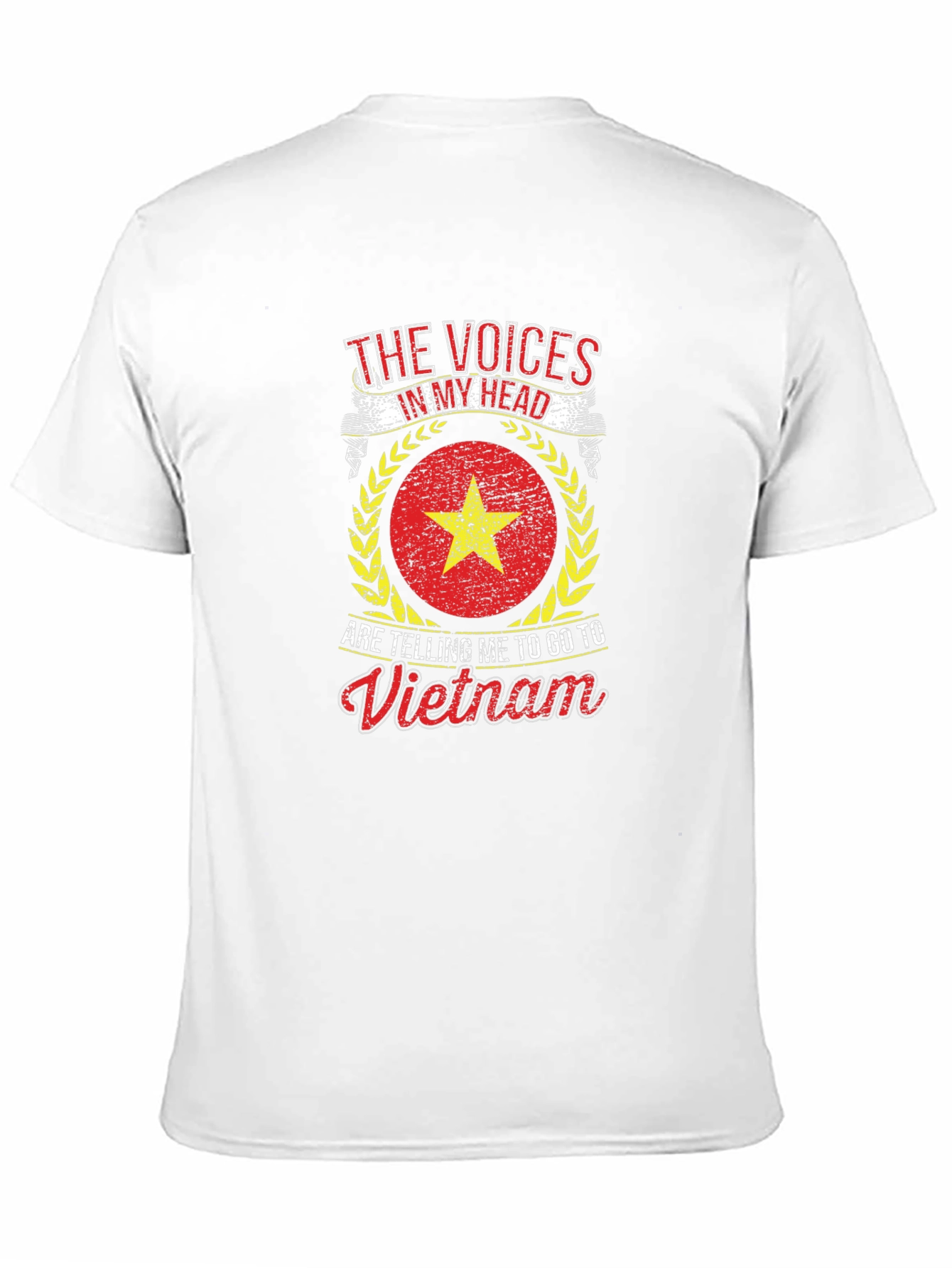 Vietnam Flag T-Shirt - Voices in My Head