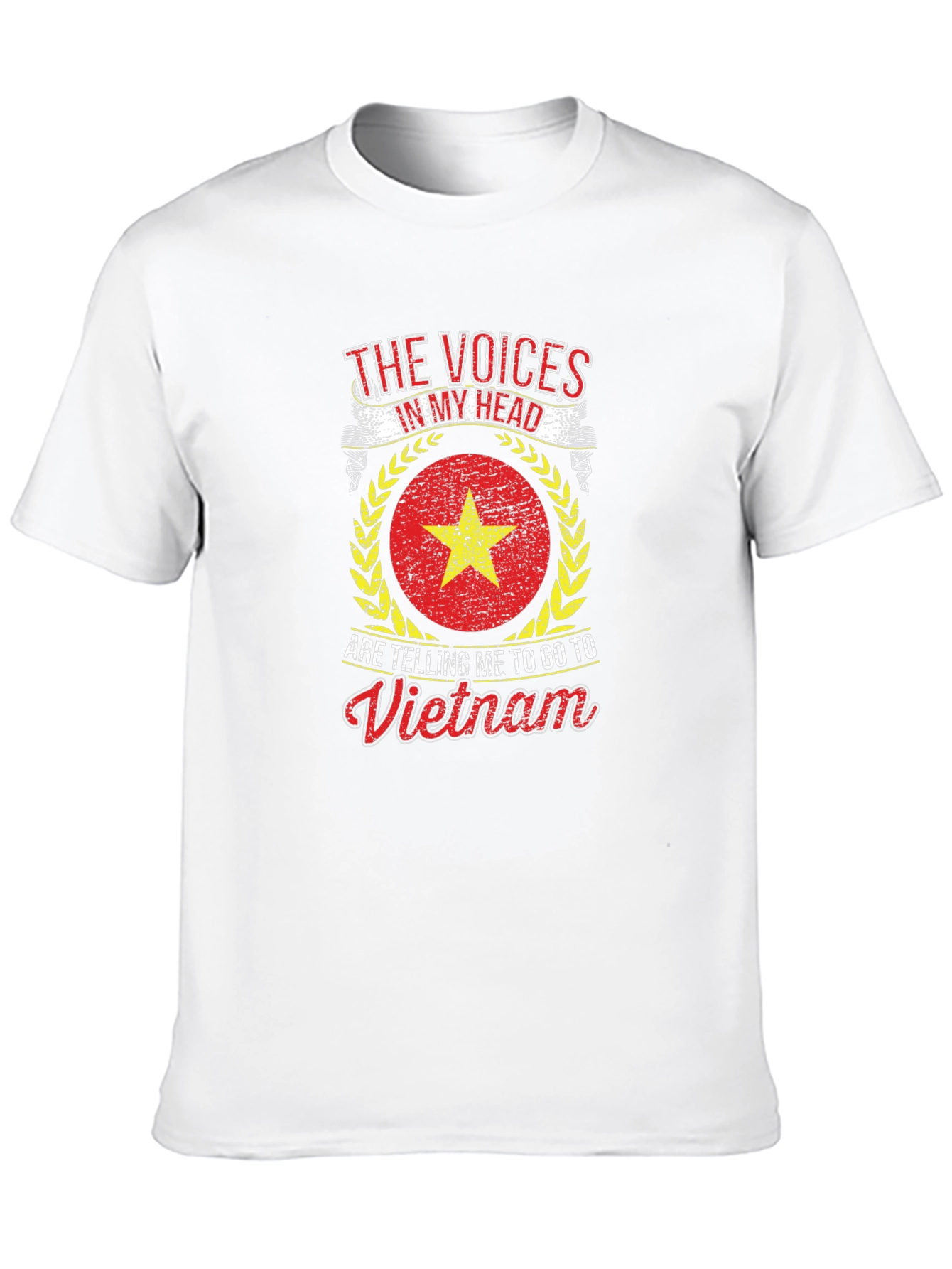 Vietnam Flag T-Shirt - Voices in My Head