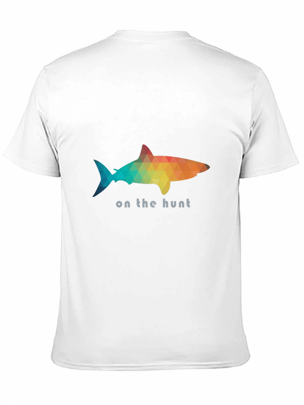 On the Hunt Shark T-Shirt - Poly Art Design