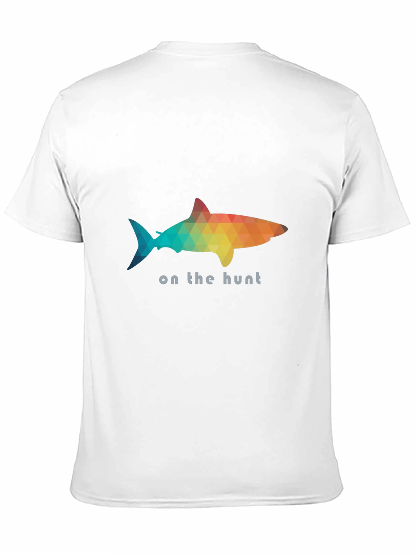 On the Hunt Shark T-Shirt - Poly Art Design
