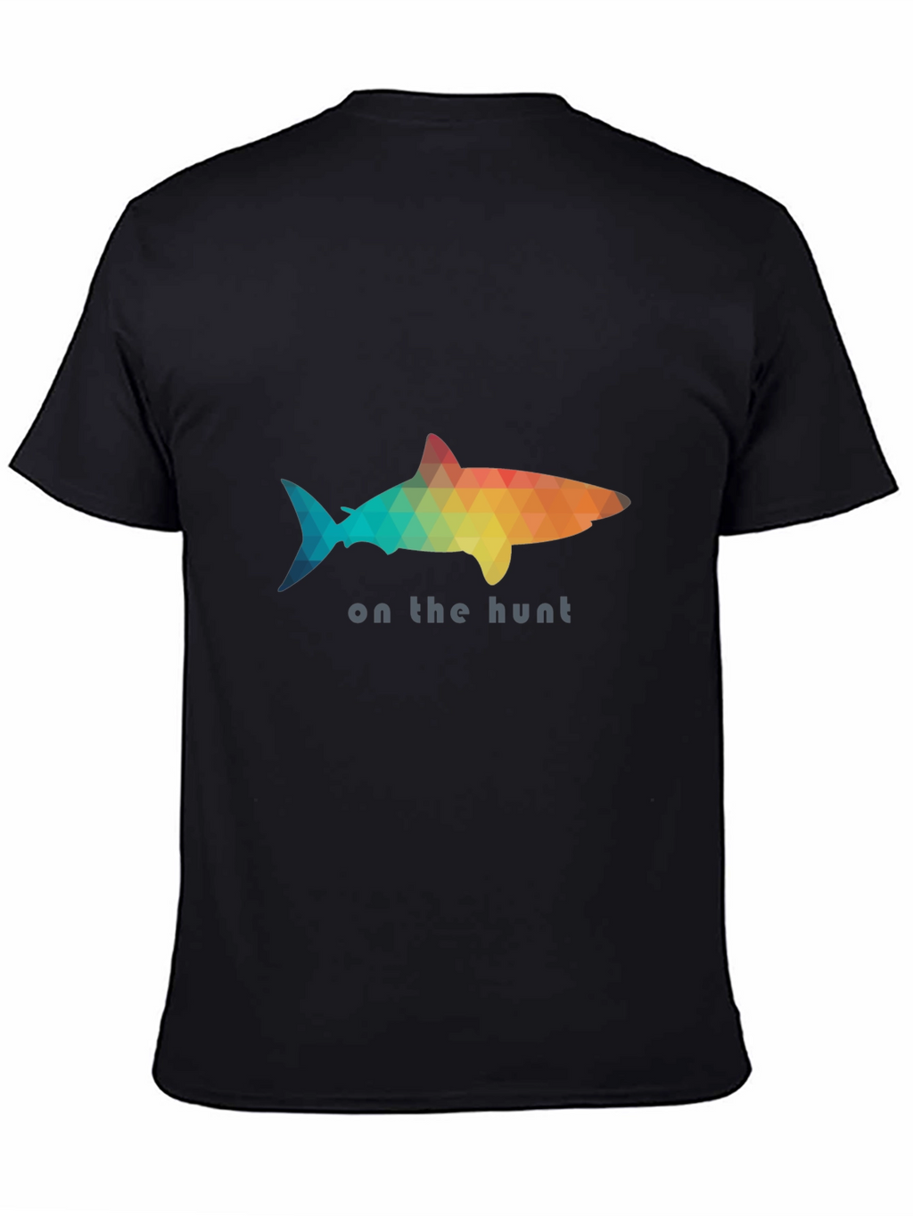 On the Hunt Shark T-Shirt - Poly Art Design