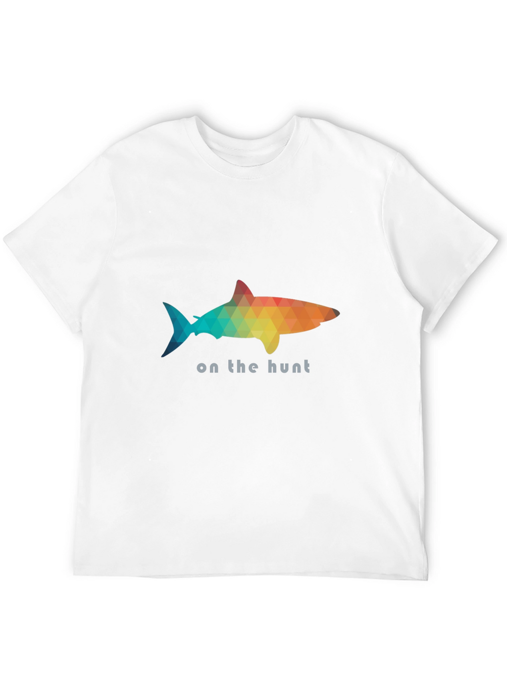 On the Hunt Shark T-Shirt - Poly Art Design