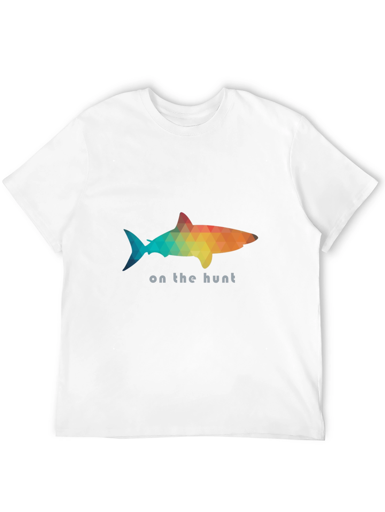 On the Hunt Shark T-Shirt - Poly Art Design