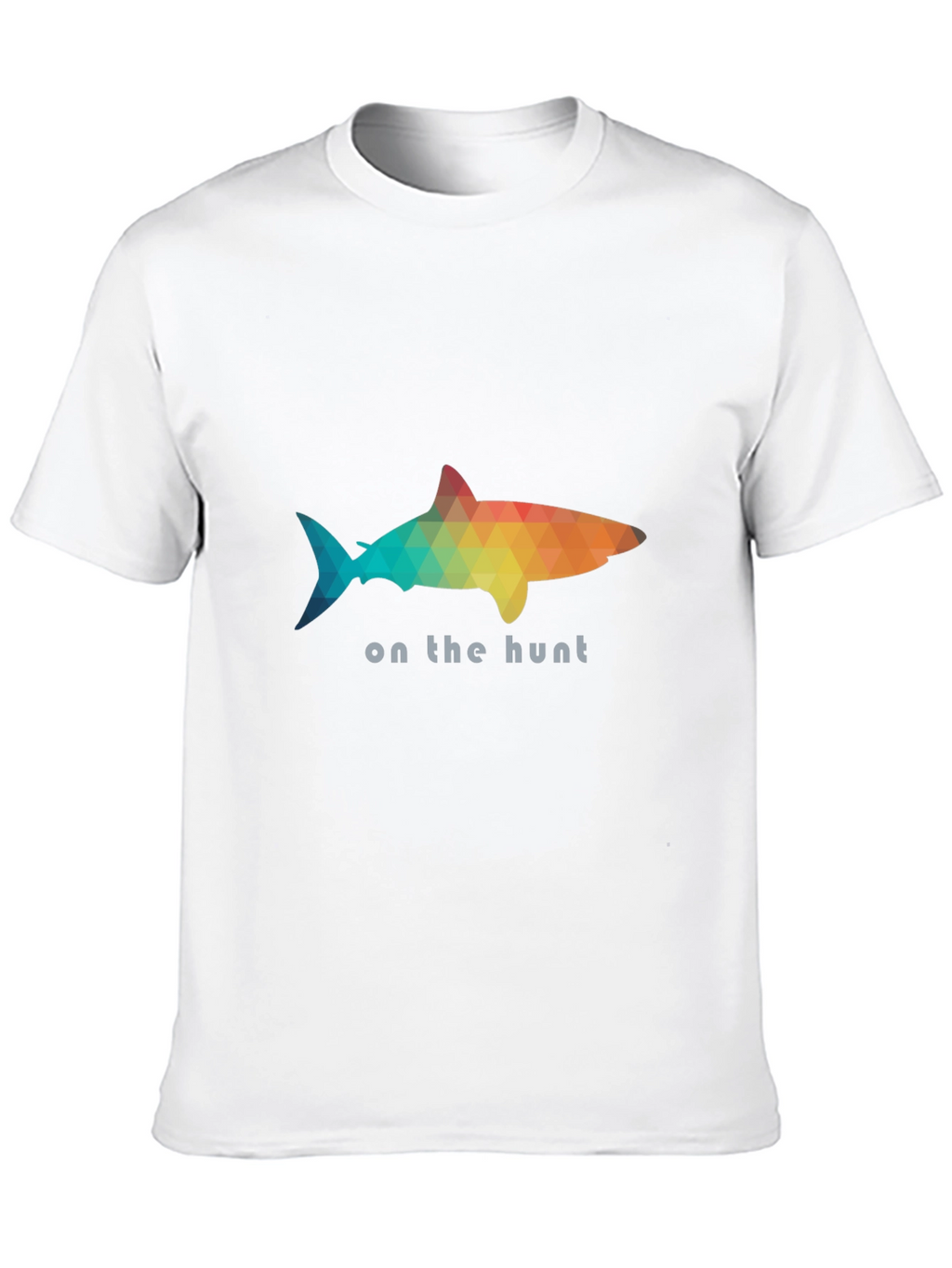 On the Hunt Shark T-Shirt - Poly Art Design