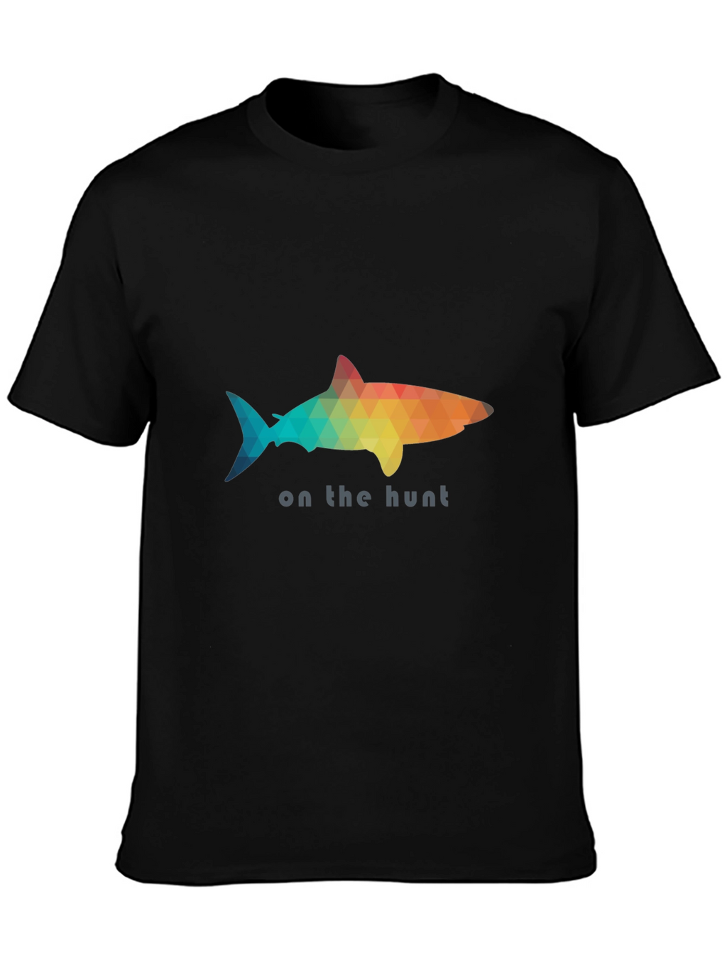 On the Hunt Shark T-Shirt - Poly Art Design