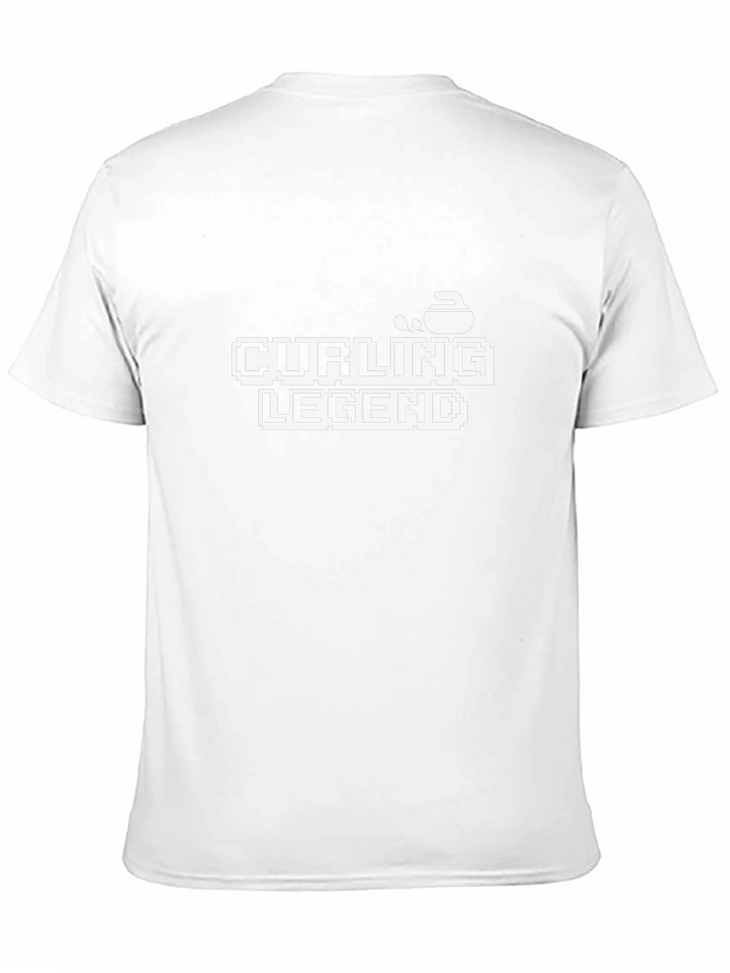 Curling Legend Graphic Tee - Black