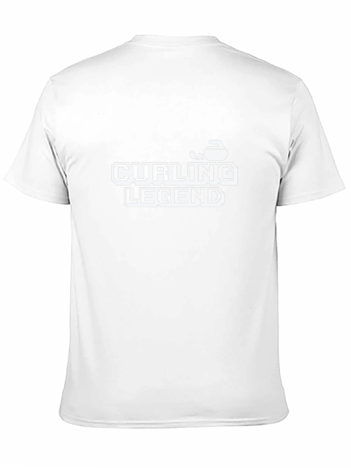 Curling Legend Graphic Tee - Black