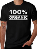 100% Organic Cotton T-Shirt - Eco Friendly