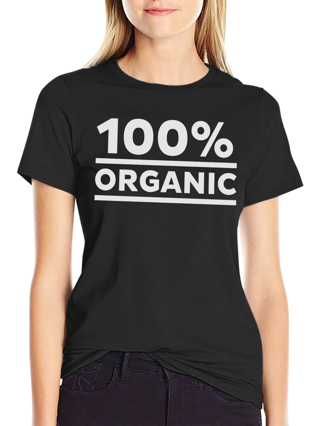 100% Organic Cotton T-Shirt - Eco Friendly