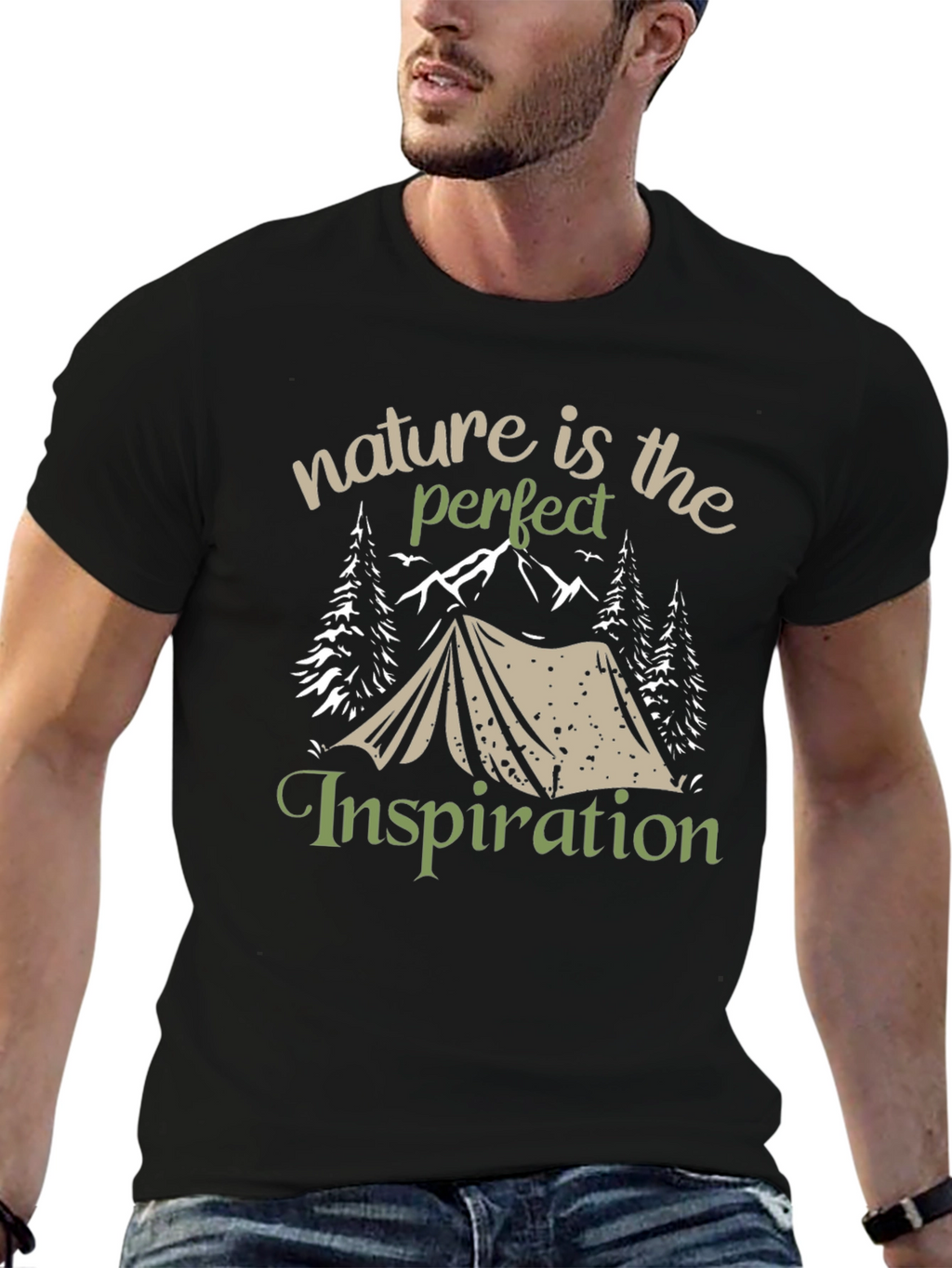 Nature Inspiration Graphic Tee