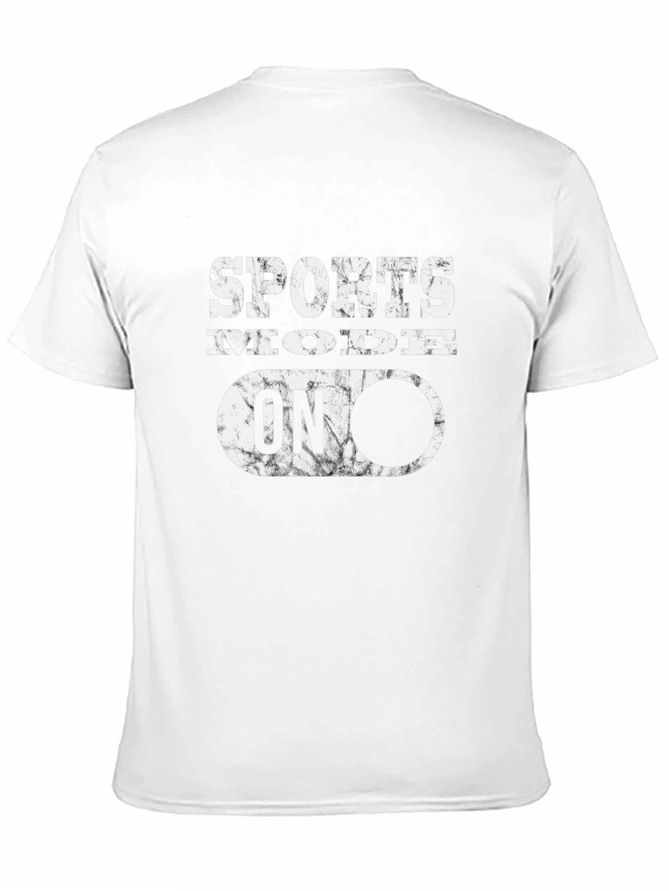 Sports Mode ON Graphic Tee - Black