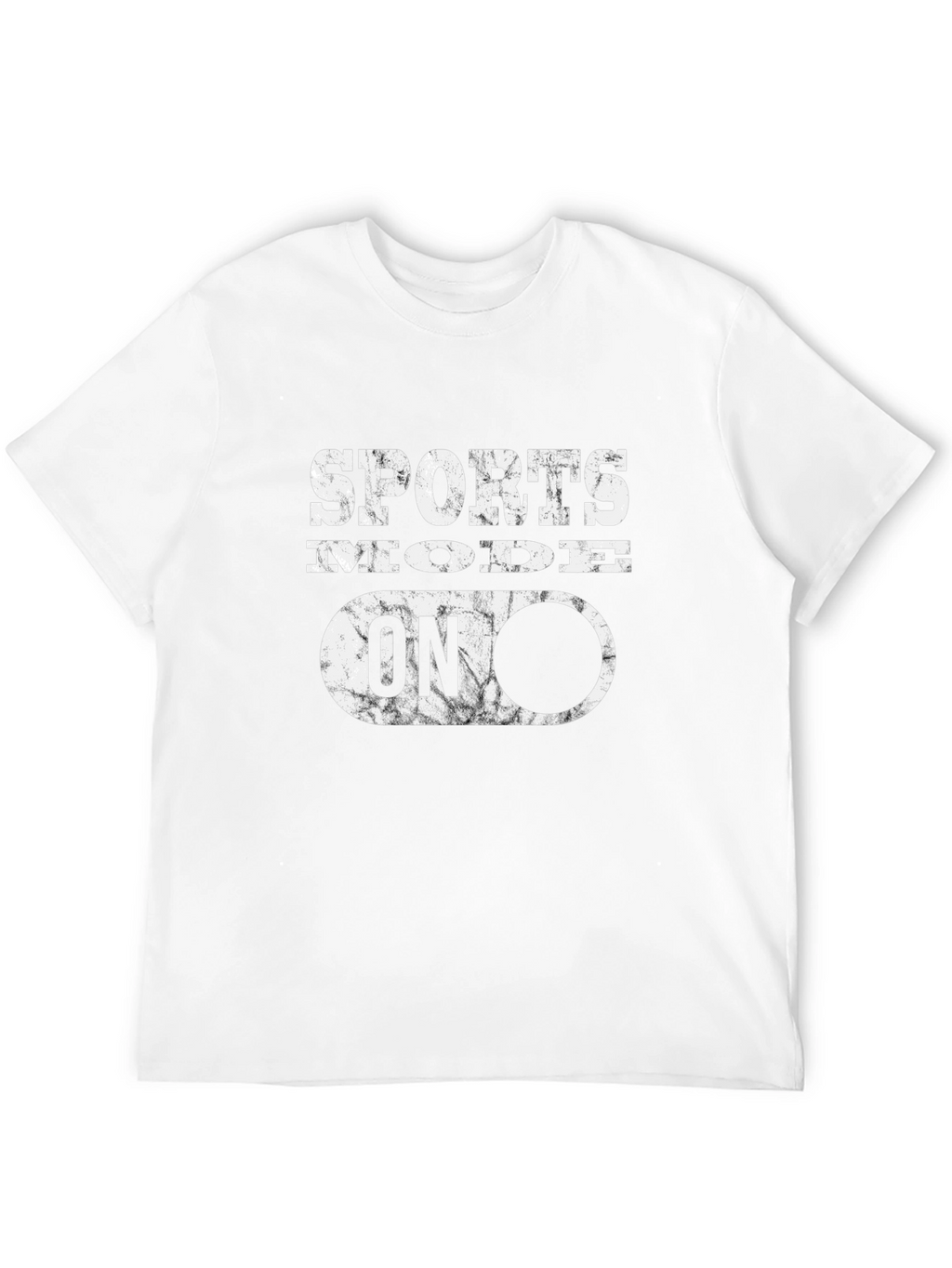 Sports Mode ON Graphic Tee - Black