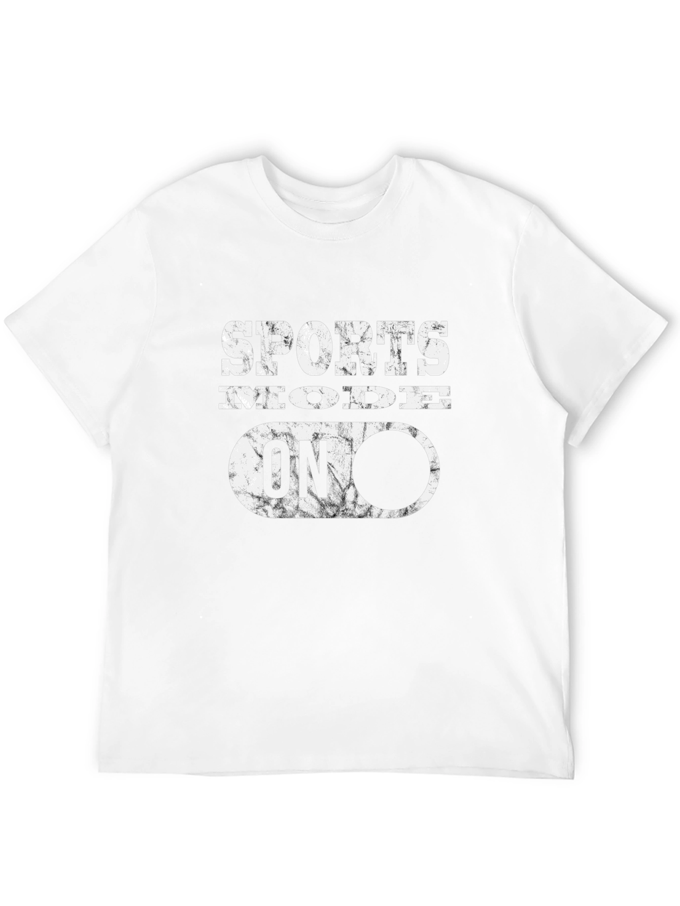 Sports Mode ON Graphic Tee - Black