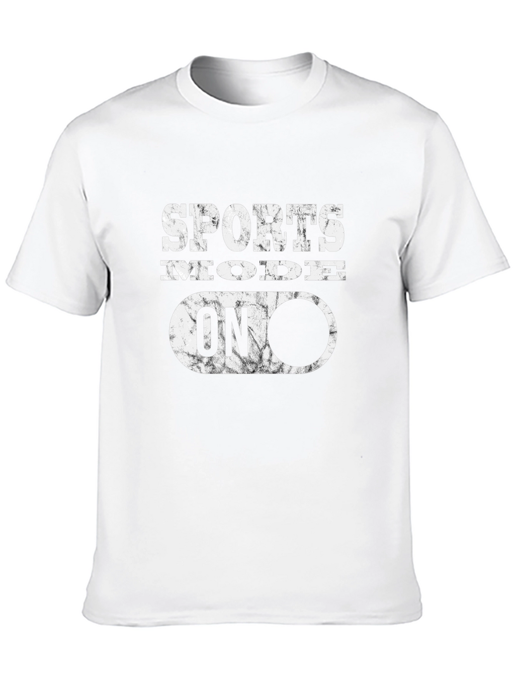 Sports Mode ON Graphic Tee - Black