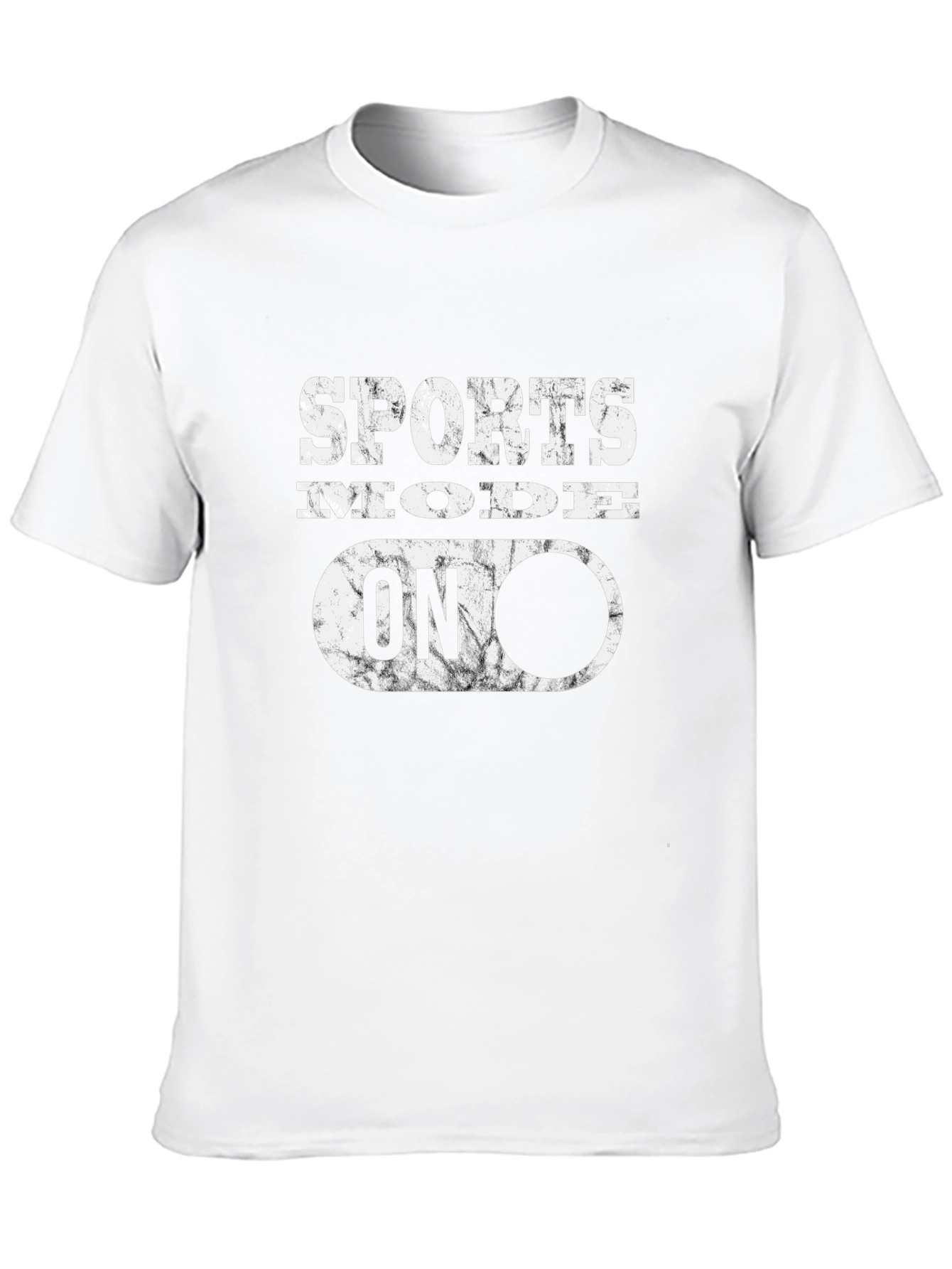 Sports Mode ON Graphic Tee - Black