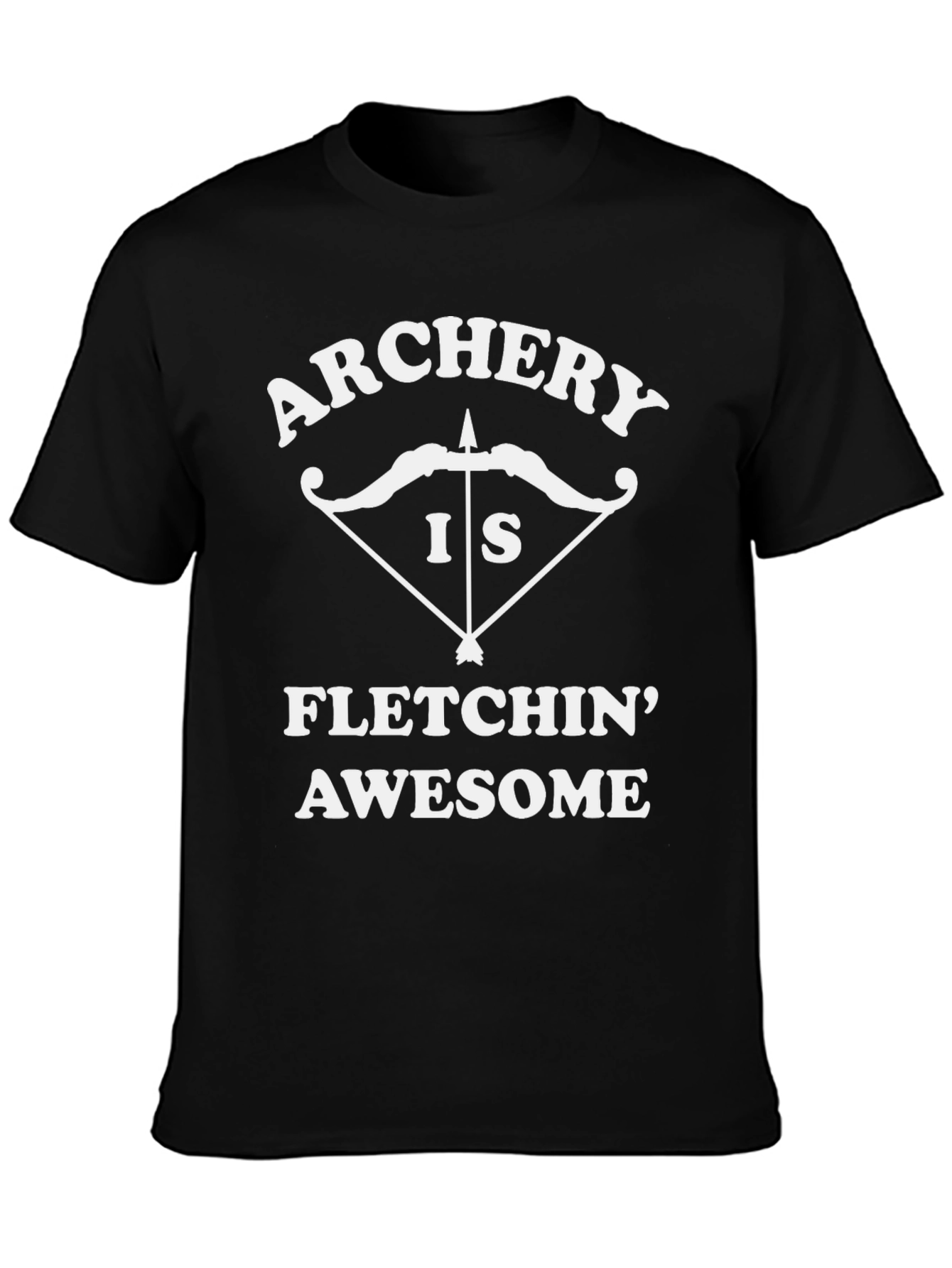 Archery Fletchin Awesome Graphic Tee