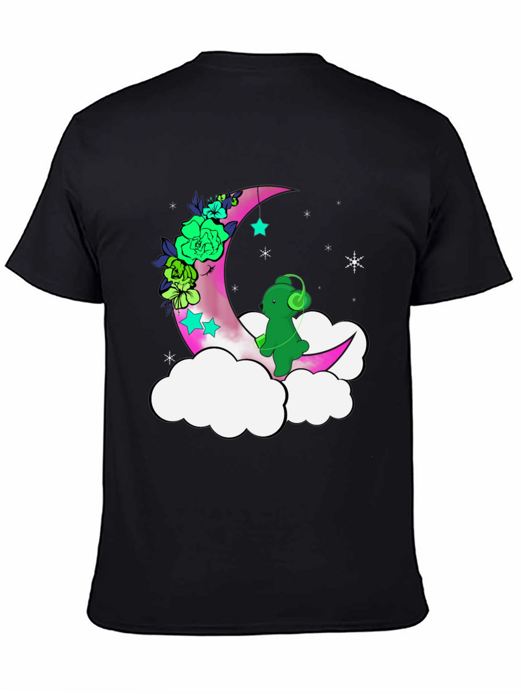 Moon & Bear T-Shirt - Relaxed Fit Graphic Tee