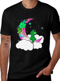 Moon & Bear T-Shirt - Relaxed Fit Graphic Tee
