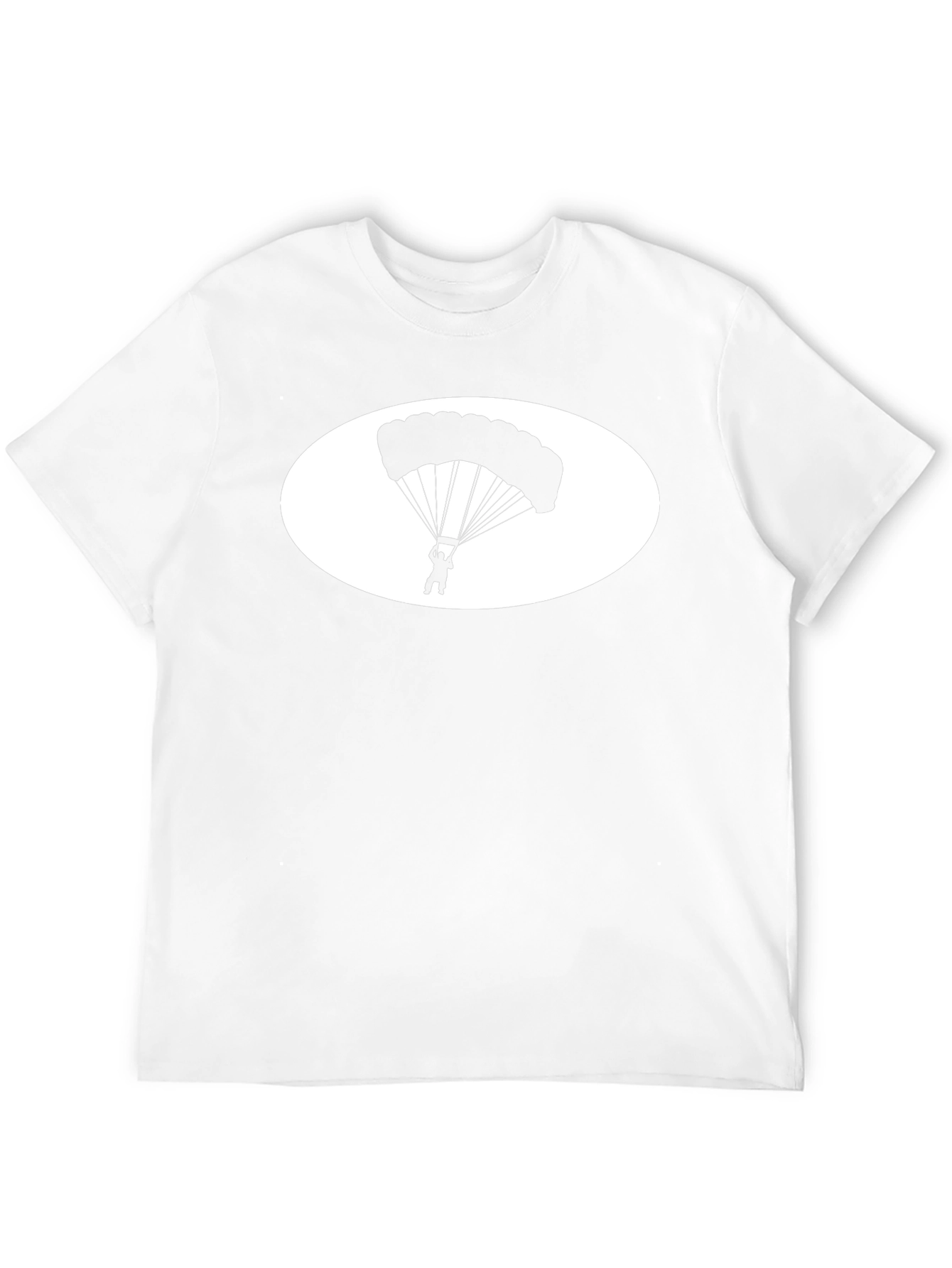 Skydiving Parachute Graphic T-Shirt