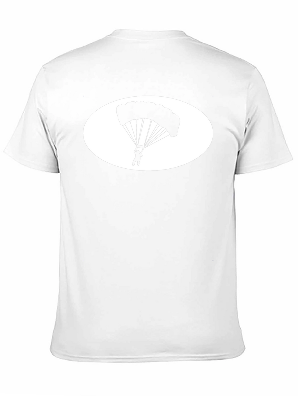 Skydiving Parachute Graphic T-Shirt
