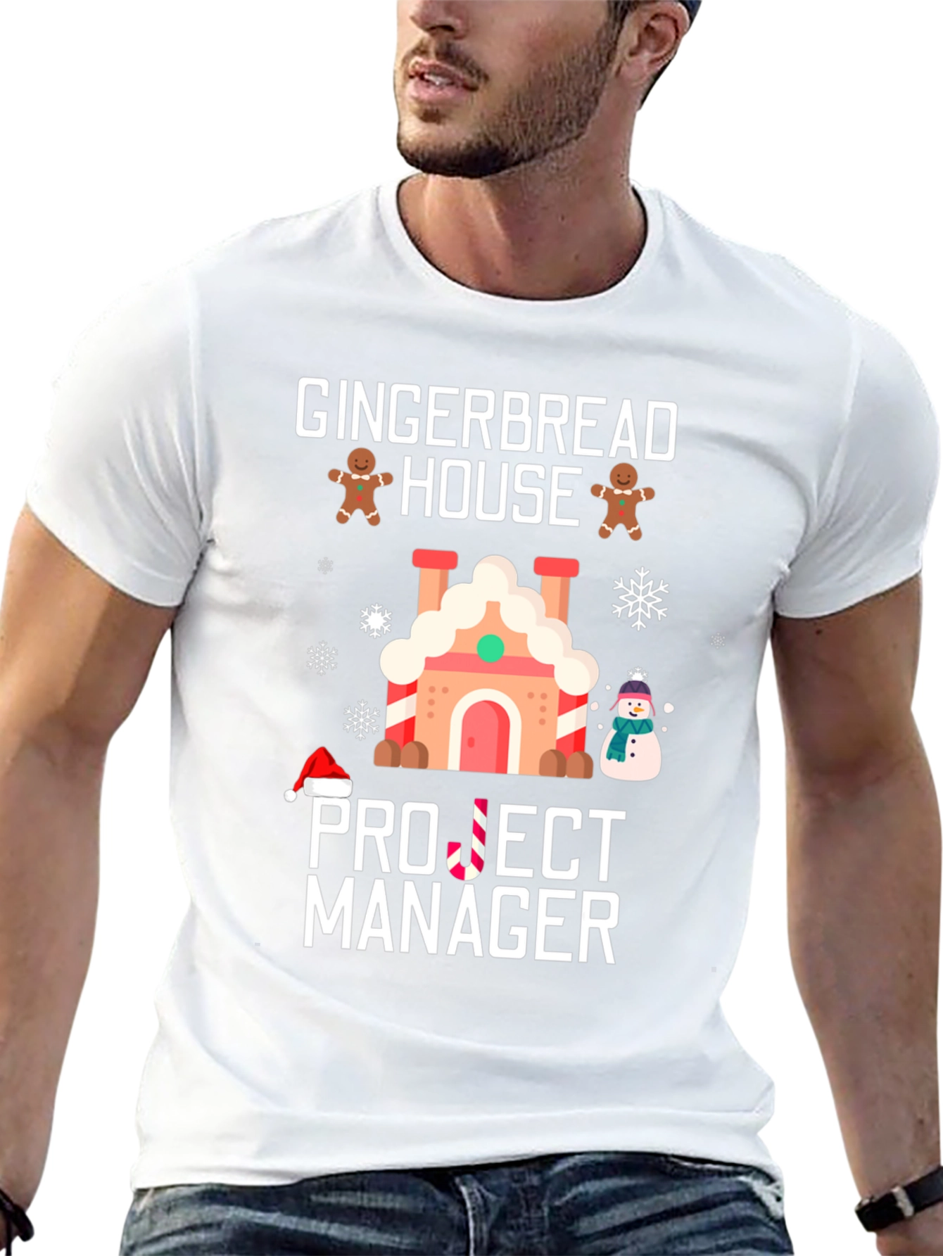 Gingerbread House Project Manager T-Shirt