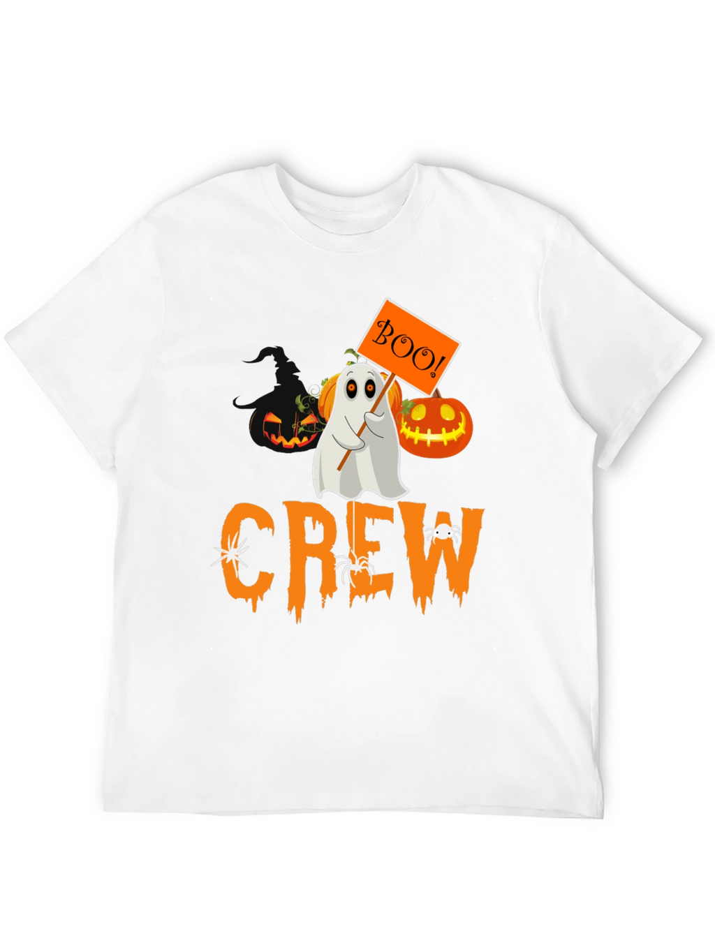 Halloween Crew Ghost Boo T-Shirt