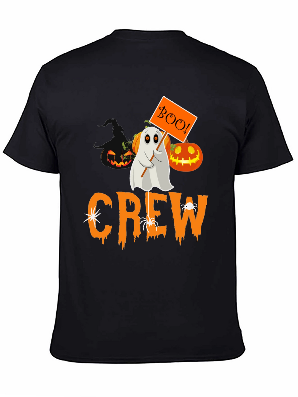 Halloween Crew Ghost Boo T-Shirt