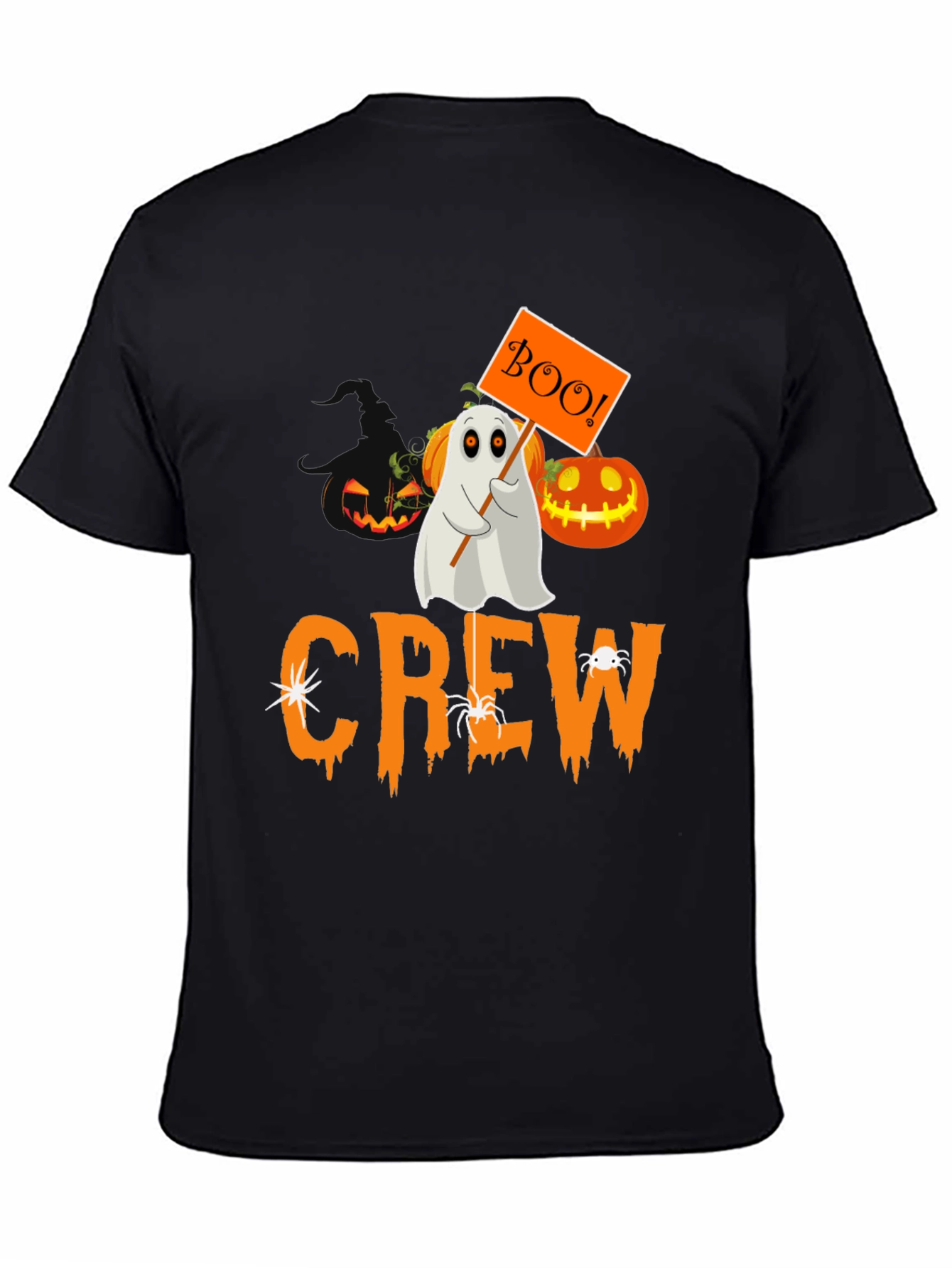 Halloween Crew Ghost Boo T-Shirt