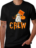 Halloween Crew Ghost Boo T-Shirt
