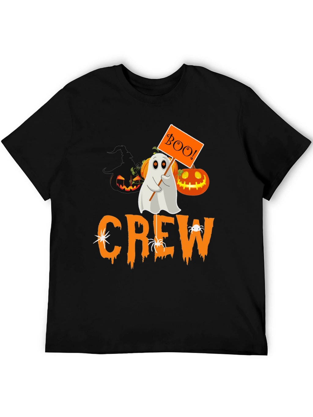 Halloween Crew Ghost Boo T-Shirt