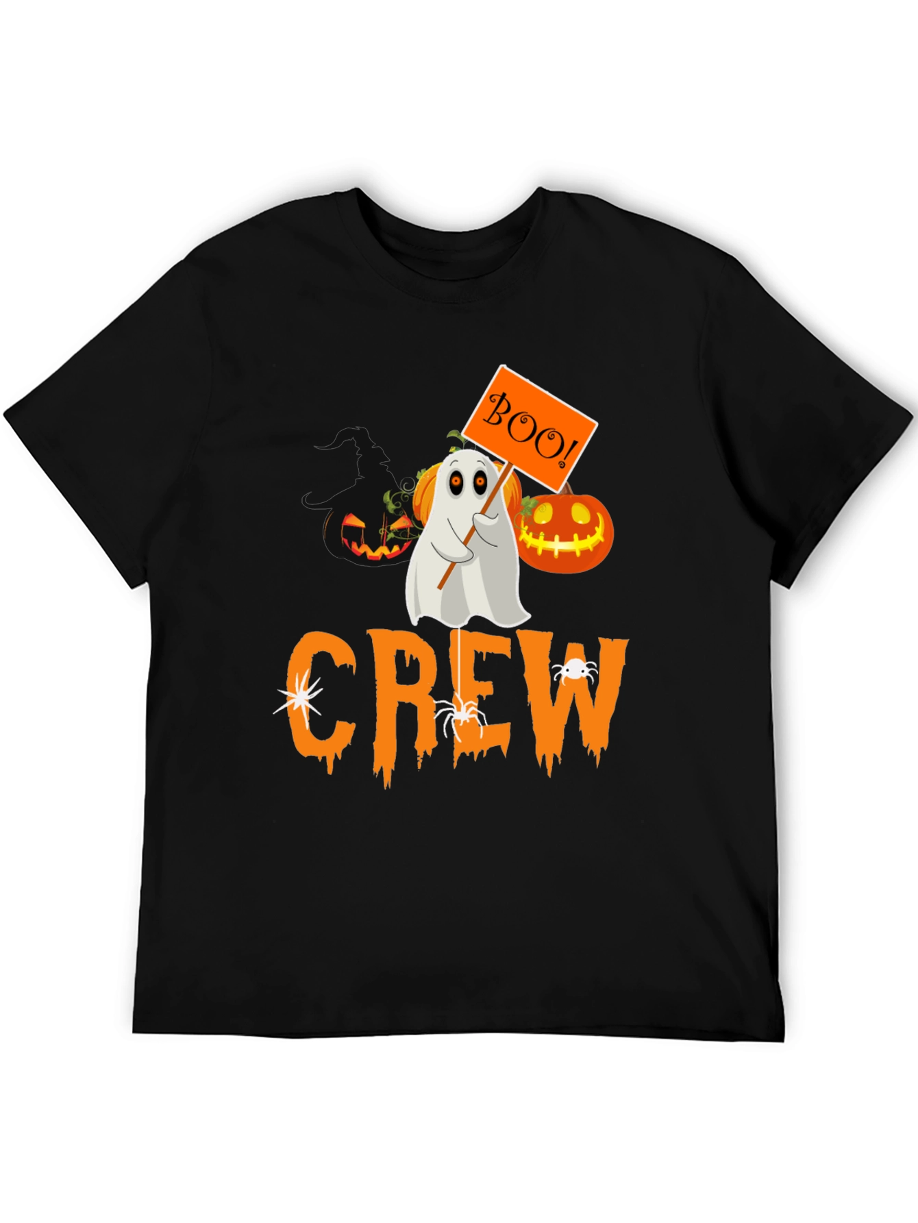 Halloween Crew Ghost Boo T-Shirt