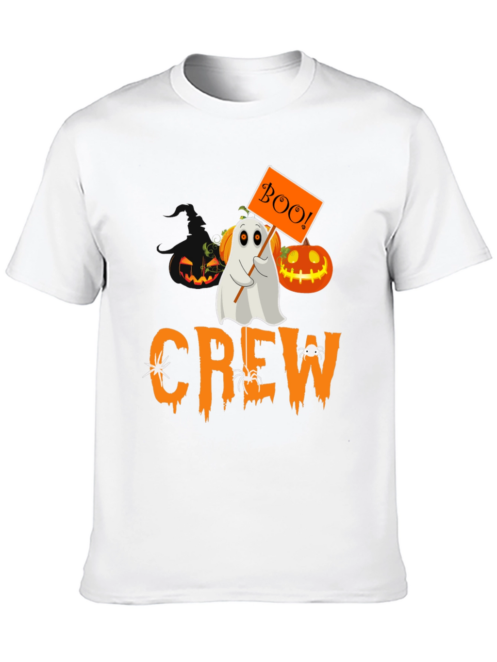 Halloween Crew Ghost Boo T-Shirt