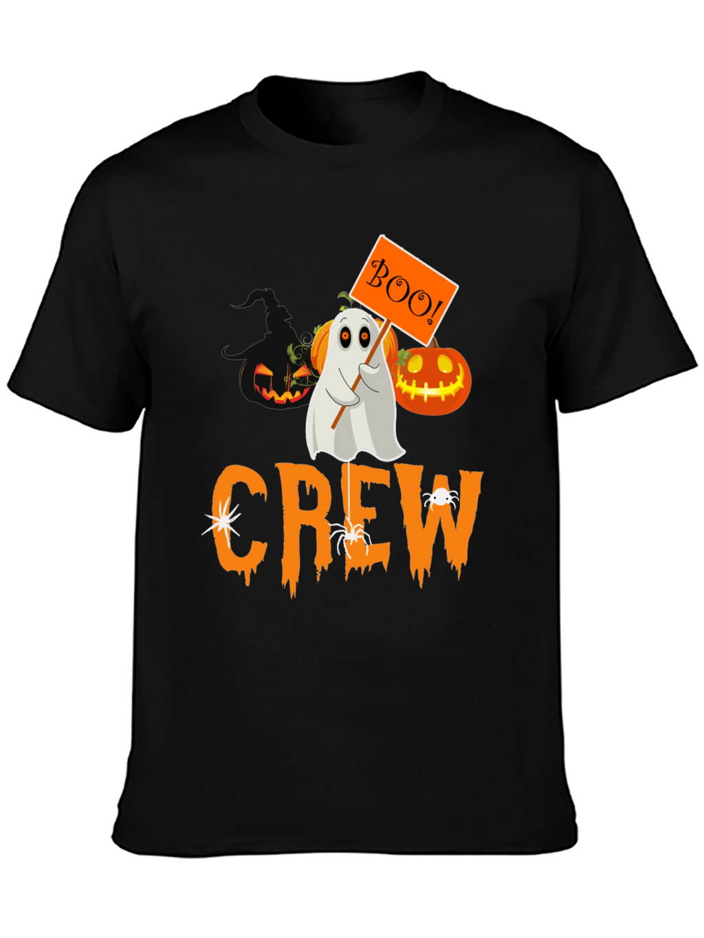 Halloween Crew Ghost Boo T-Shirt