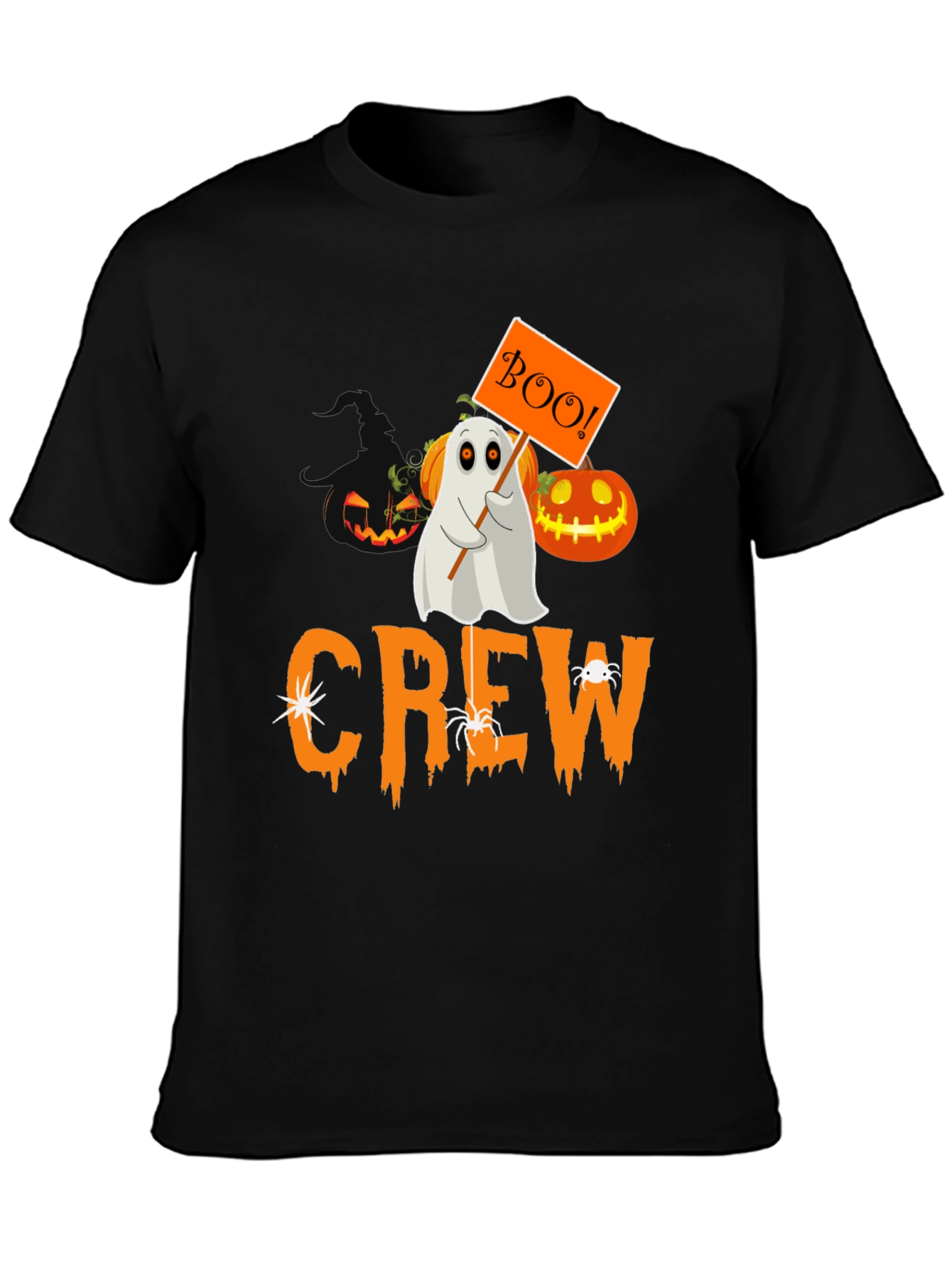 Halloween Crew Ghost Boo T-Shirt
