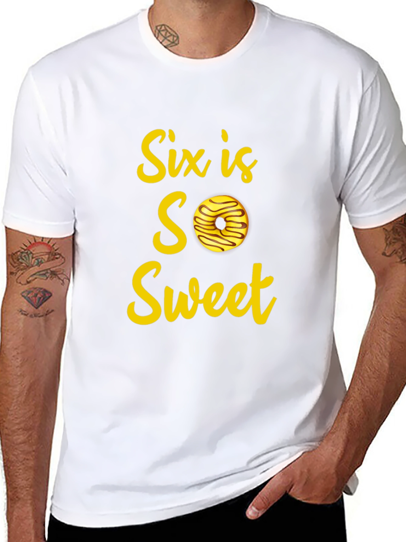 Six is So Sweet Donut Birthday T-Shirt