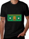Retro Radio T-Shirt - Turn Up The Music!