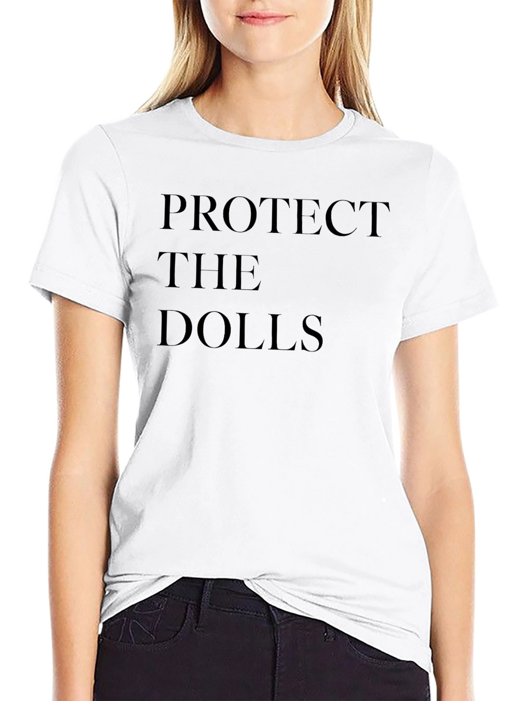 Protect the Dolls Black Graphic Tee - Unisex