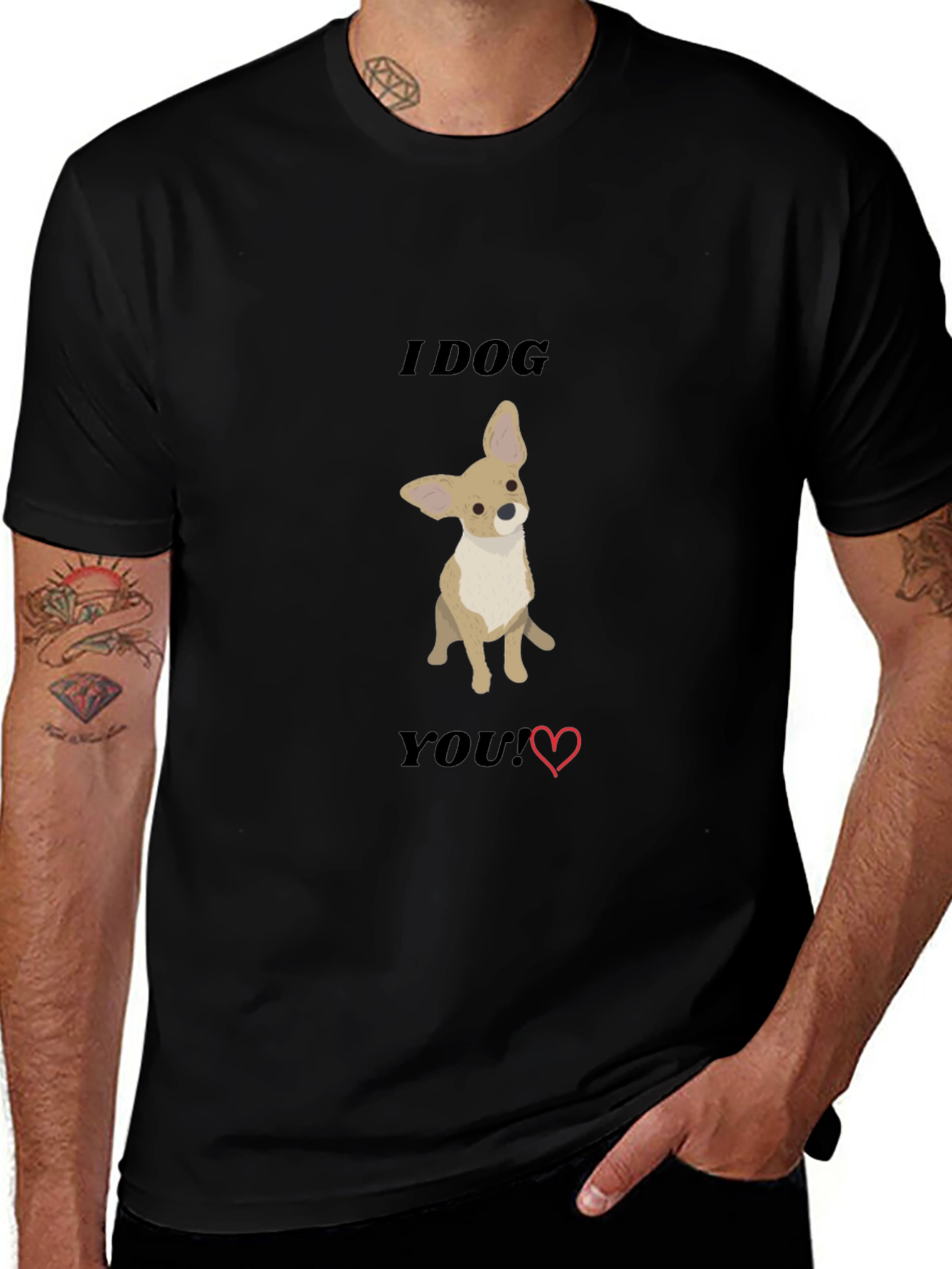 I Dog You T-Shirt - Cute Chihuahua Tee