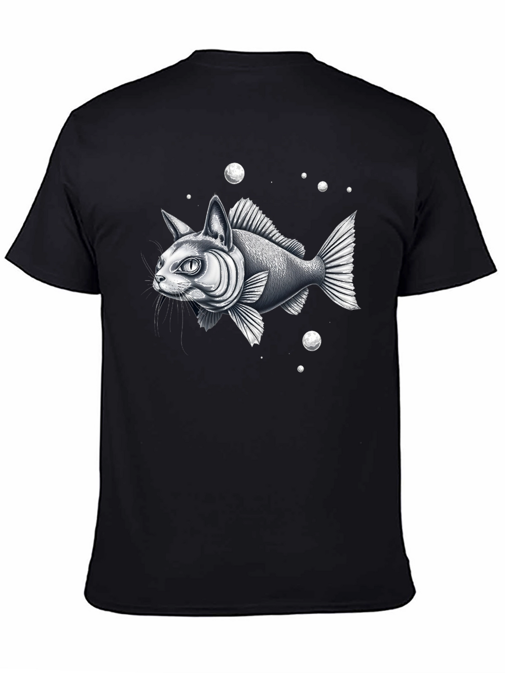 Catfish Graphic Tee - Unique Animal Hybrid Design