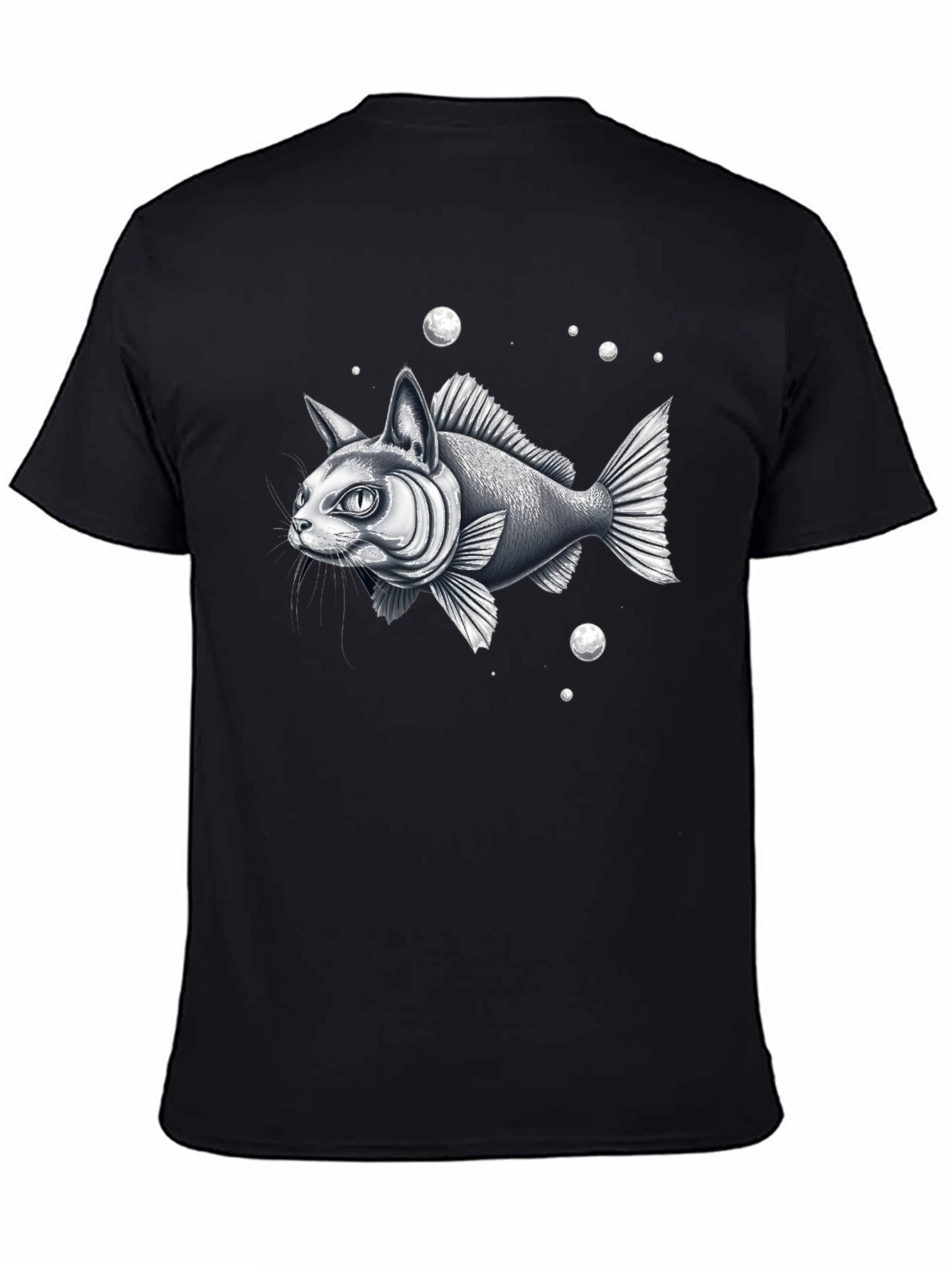 Catfish Graphic Tee - Unique Animal Hybrid Design