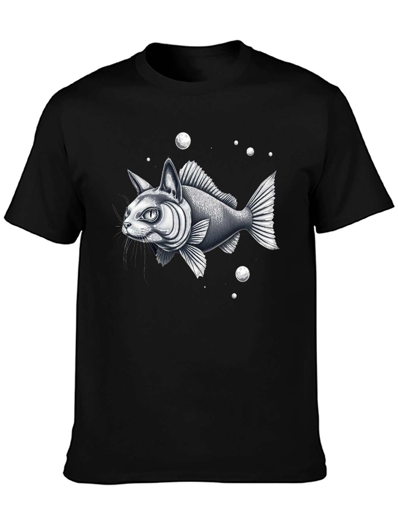 Catfish Graphic Tee - Unique Animal Hybrid Design
