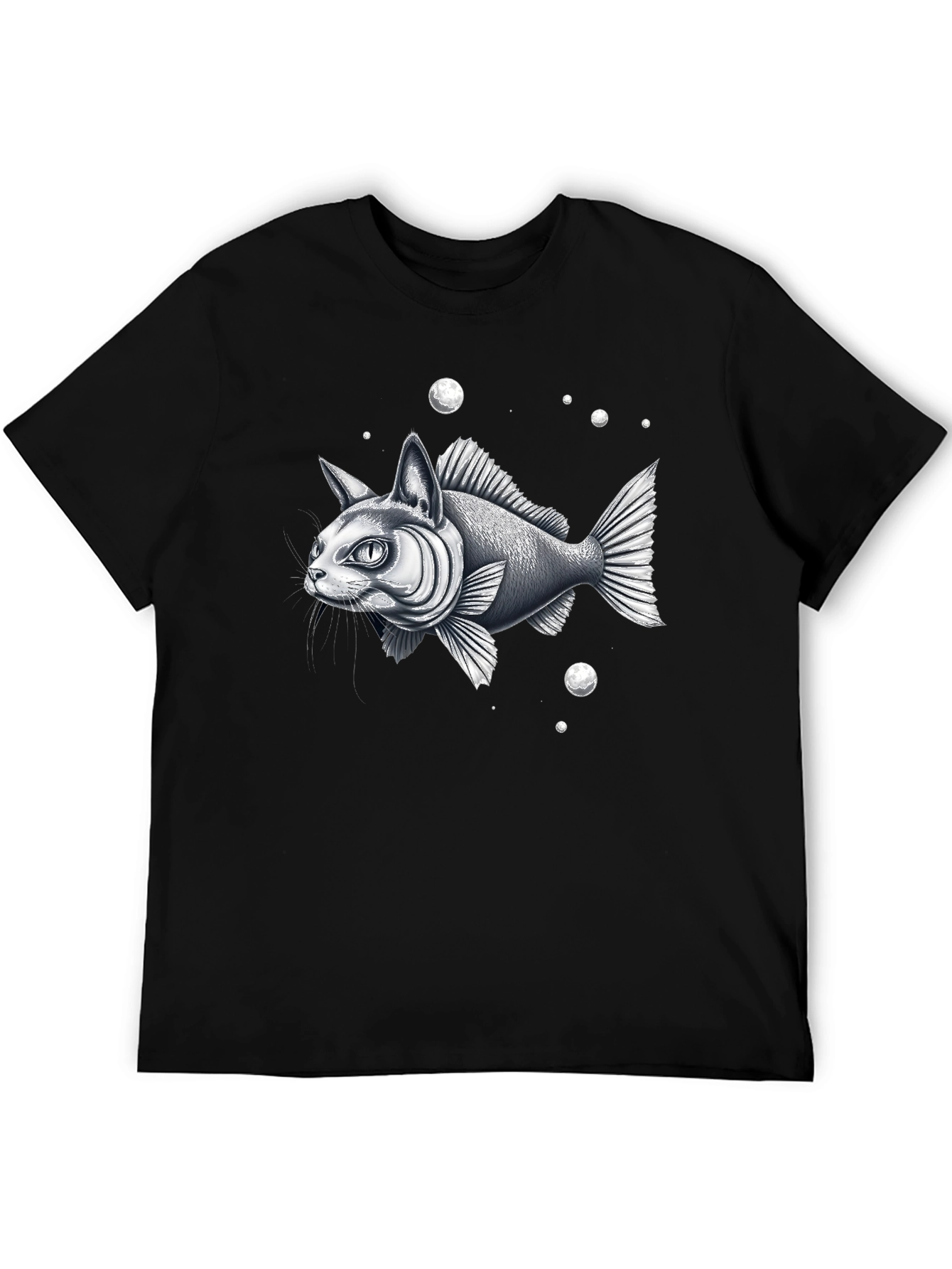 Catfish Graphic Tee - Unique Animal Hybrid Design