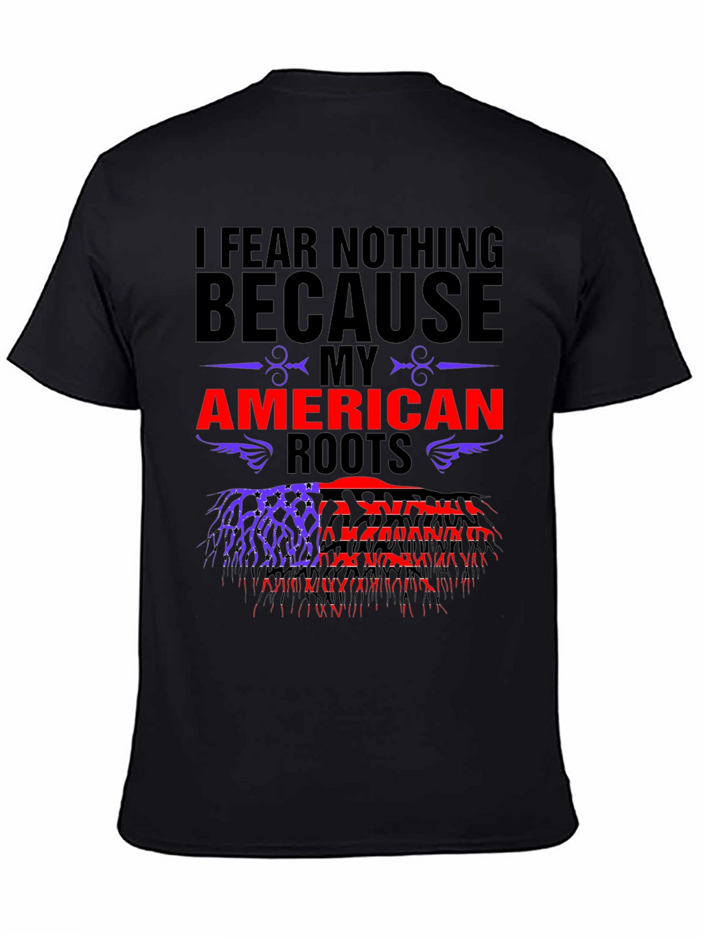 American Roots Graphic Tee - Patriotic Barber Pride